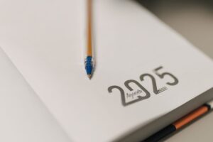 日付を書き込むノート