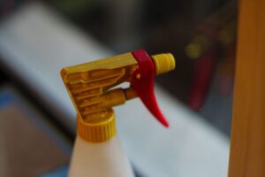 ボトルの飲み口を近くから見たところ